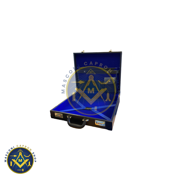 Masonic Regalia Hard Apron Case (Grand Size in Faux Leather)