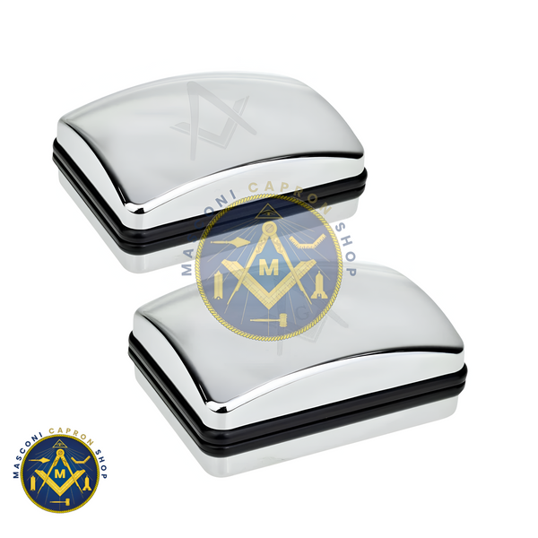 Masonic Engraved Cufflinks Box With G/Without G