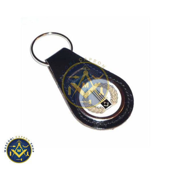 Masonic Broken Column Keyring
