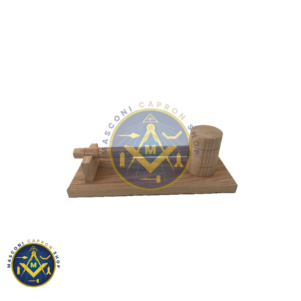 Ash Gavel and Stand