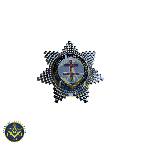 Knights Templar Preceptors Breast Star