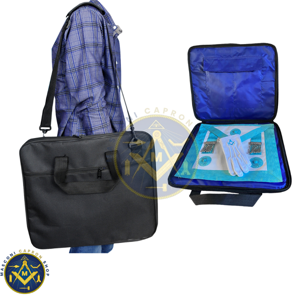 Masonic Soft Lightweight Regalia Case with Shoulder Strap