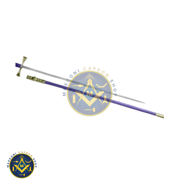 Red Cross Constantine Sword – Gilt & Purple Scabbard