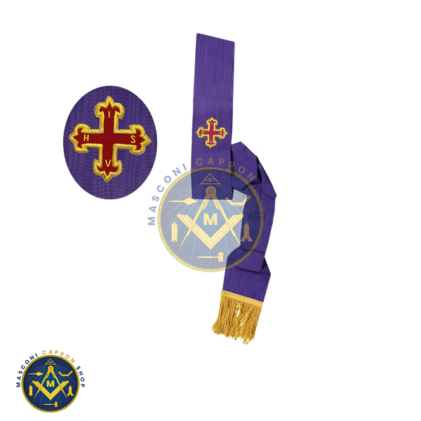 Red Cross Of Constantine Sash