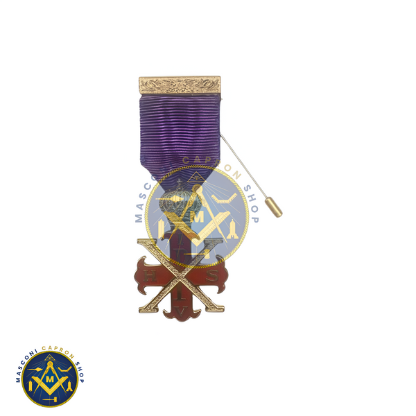 Red Cross Of Constantine Past Sovereign Breast Jewel