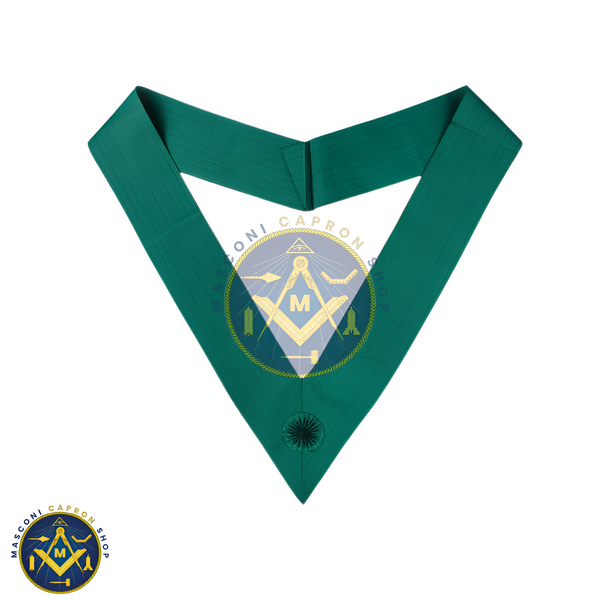 Royal Order Of Scotland Green Cordon Sash