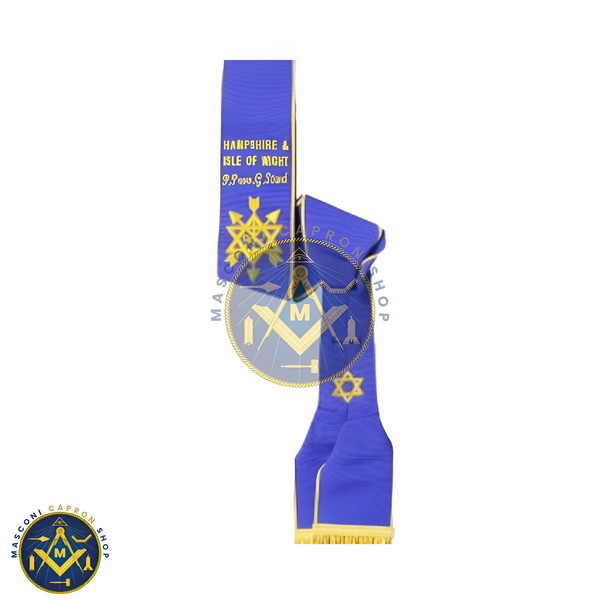 Order Of Secret Monitor Provincial Officer Sash