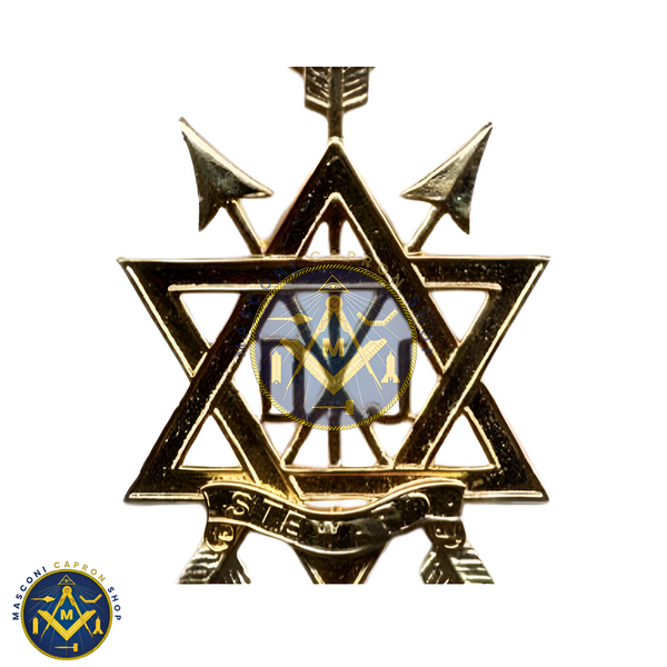 Order Of Secret Monitor Past Supreme Ruler Collarette Jewel