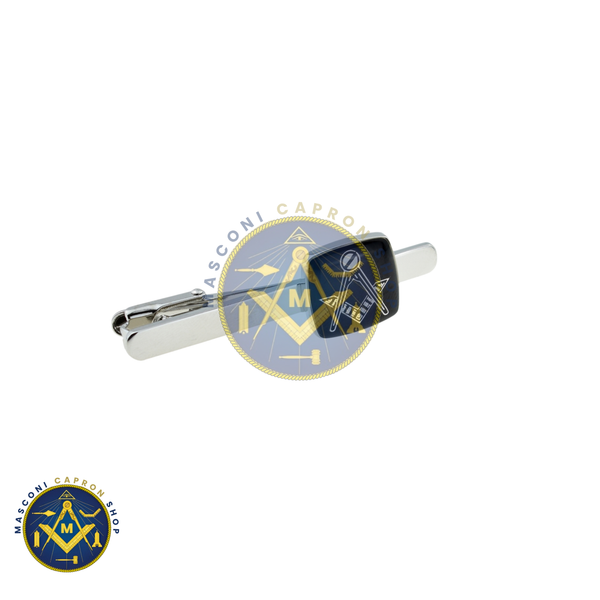 Masonic Blue & Gold Tie Clip (No G)