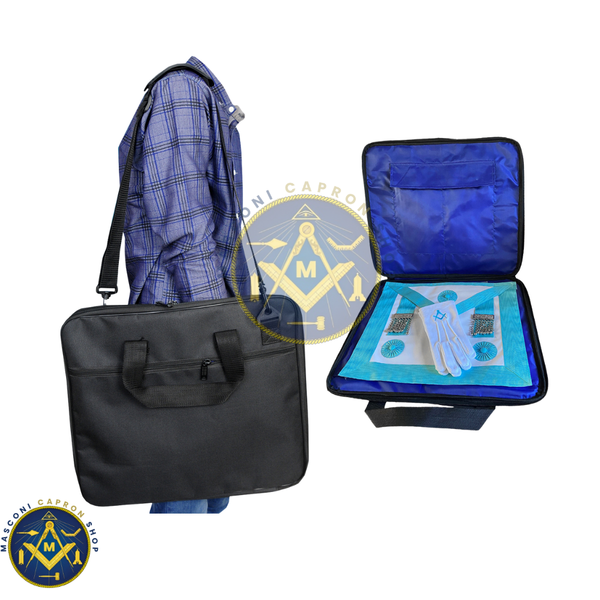 Masonic Soft Lightweight Regalia Case with Shoulder Strap